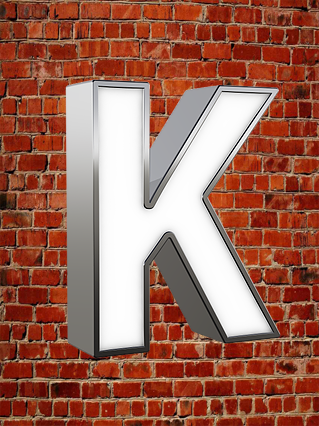 Krom Harf Önden Aydınlatmalı (Fileli)