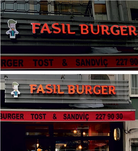 Fileli Paslanmaz Kutu Harf