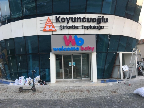Paslanmaz Ters Kutu Harf